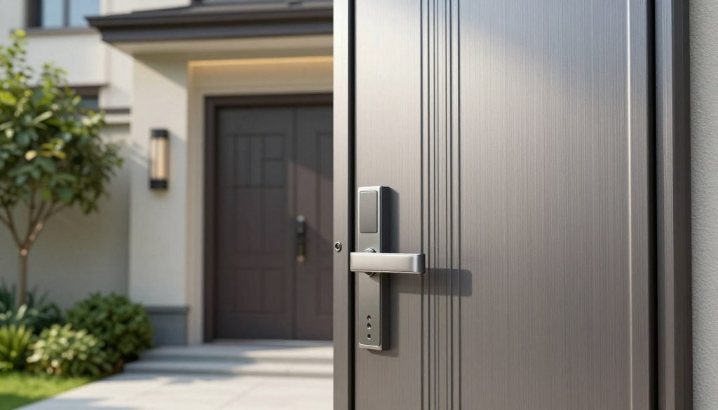 Aluminium Eingangstür Aluminium Eingangstür