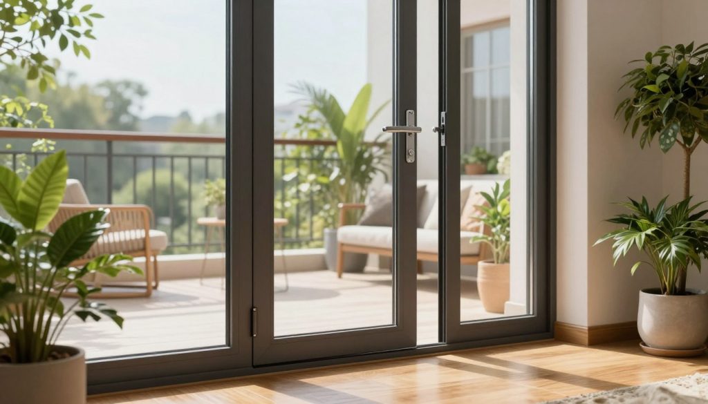 Balkontür Verarbeitungsqualität