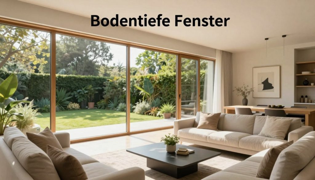 Bodentiefe Fenster