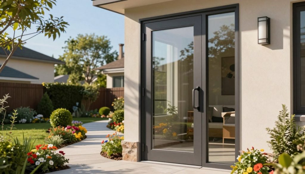 Energieeffizienz von Haustüren mit Glas