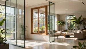 Fenster mit Sprossen