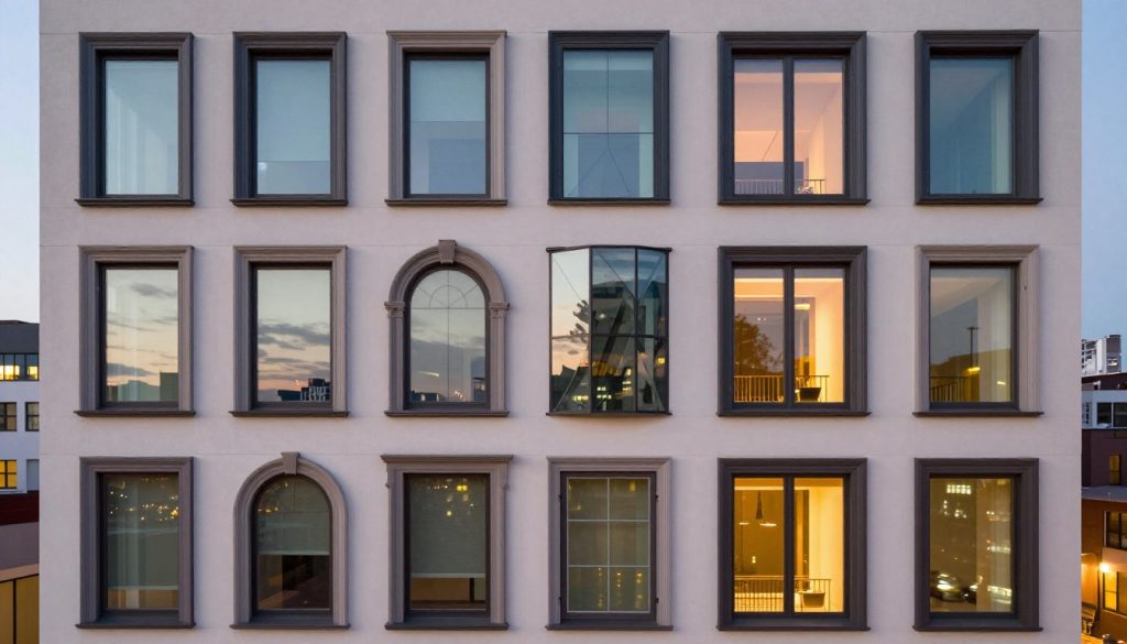 Fenstergrößen und -formen