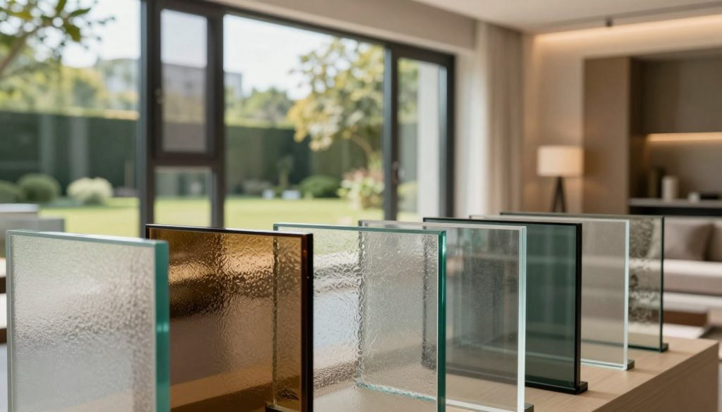 Glasarten für rahmenlose Fenster