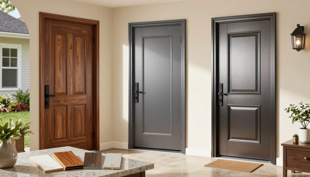 Haustür Materialien Vergleich