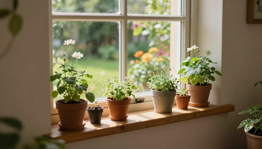 Kleine Fenster Pflege