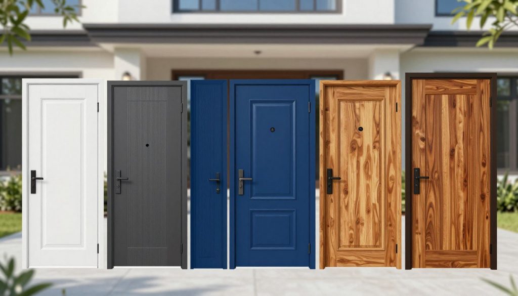 Kunststofftür Designoptionen