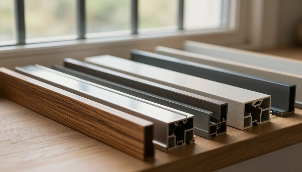 Materialien für Sprossenfenster