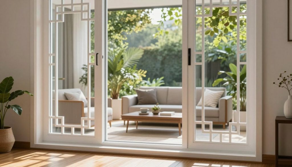 Moderne Sprossenfenster