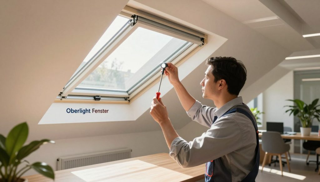 Oberlicht Fenster Wartung