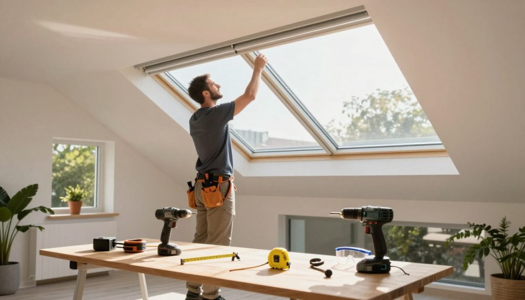 Oberlichtsysteme Installation