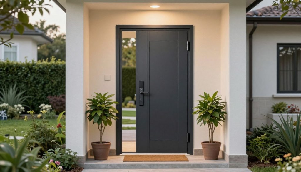 Sicherheit Kunststofftür