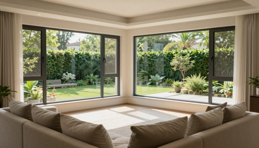 Sicherheit bei großen Fenstern