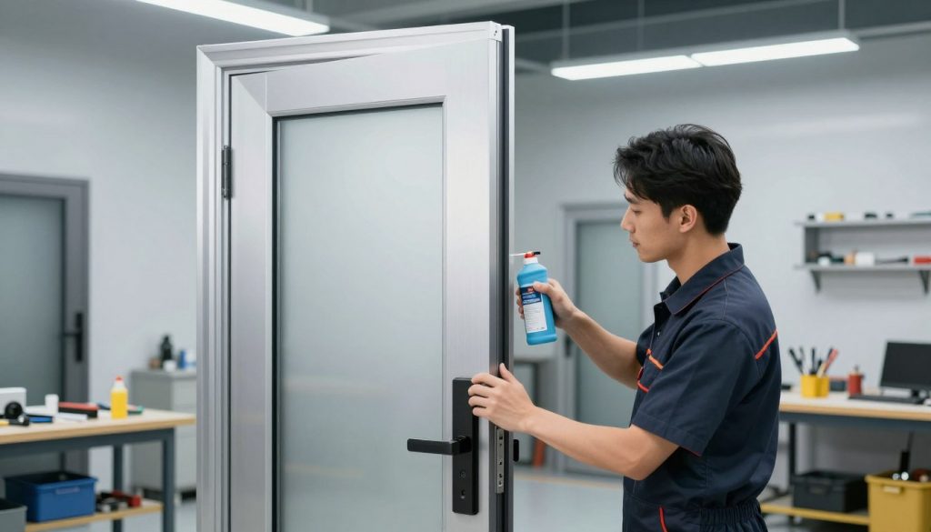 Wartung von Alu Haustüren Wartung von Alu Haustüren