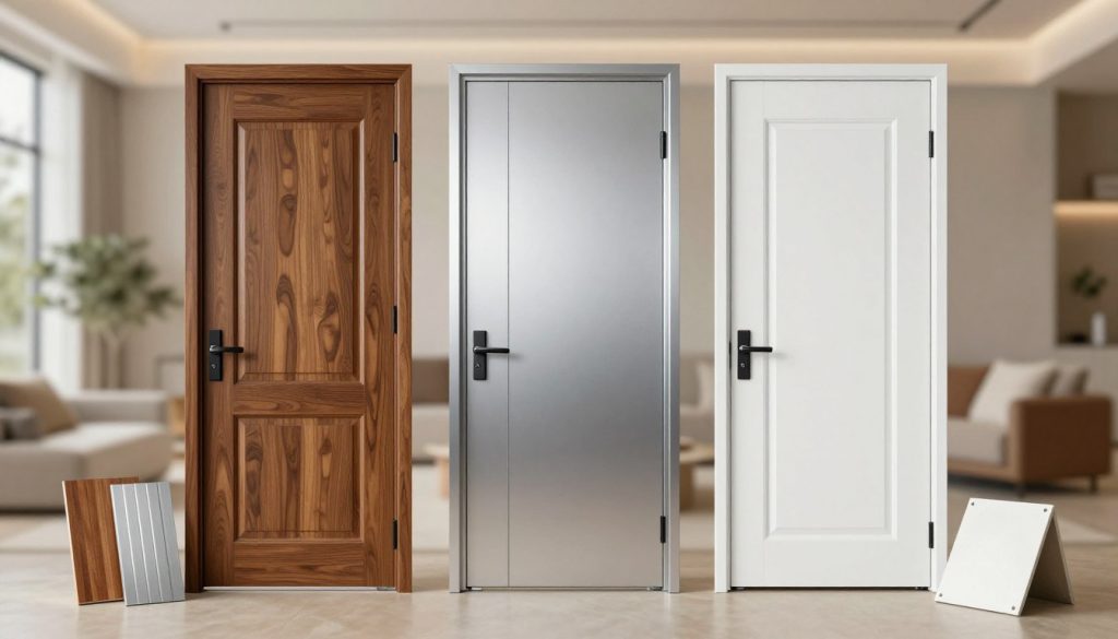 haustür materialien vergleich